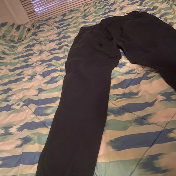 NAVY BLUE CHINO JOGGERS - Picture 4 of 6